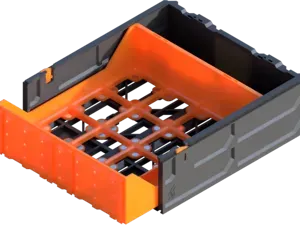 GEN2 2x1 Decor Gridfinity Magnet Drawer - STANDARD