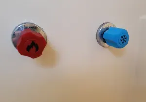 Shower Knobs for 16 point broach Kohler