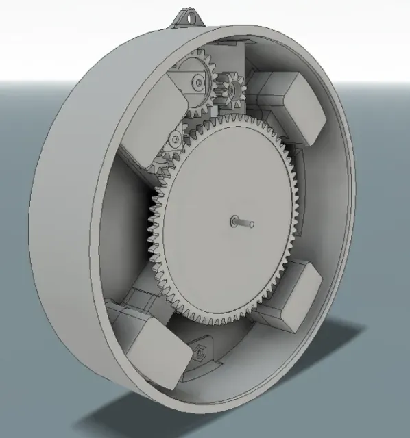 Week Clock (with 3D printed face) — Фото 11 из 16
