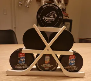 Ice Hockey Puck Display stand