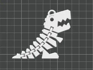 The Flexi Rex - keychain
