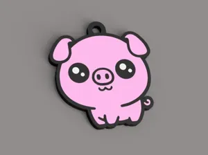 Schweinchen Schlüsselanhänger