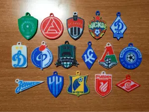 Prem'er-Liga Teams 2024/25 - Keychains