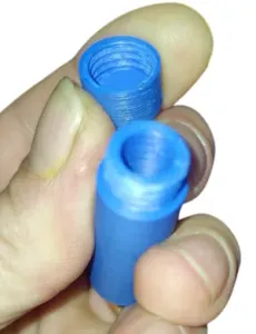 AA Battery Model and Container with Screw On Lid