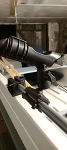 Rod holder pipe adapter (Jula)