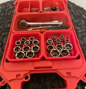 Milwaukee Slim Packout Socket Bins