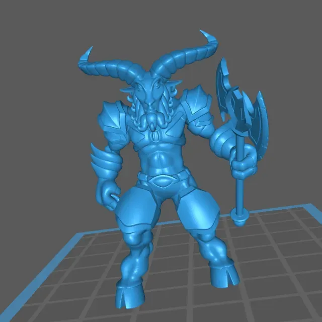 Beastman - Goat-Man - Warrior of Chaos — Фото 11 из 12