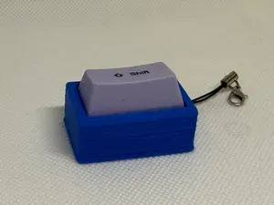 1.75U Keycap Fidget Keychain