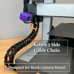 Anycubic Kobra 3 Side Cable Chain for Stock Camera