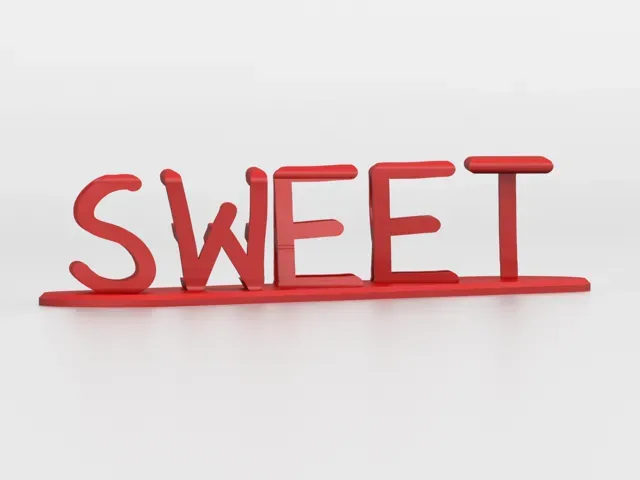 Sweet Heart Text Illusion — Фото 2 из 3