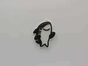 Cute Happy Shark Keychain