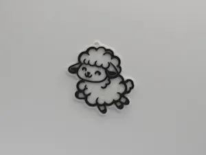 Cute Lamb Keychain
