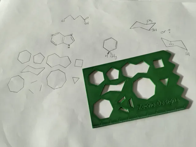 Organic Chemistry Stencil — Image 2 of 2