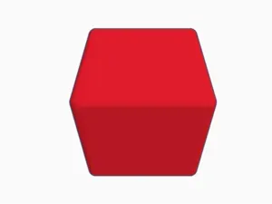 cube with rounded edges