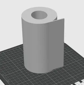 Toilet Paper Roll Vase Design