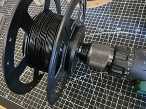 enrouleur filament pour perceuse