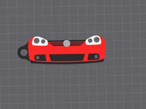 Volkswagen Golf Mk5 Keychain