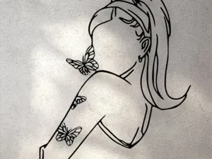 Wall art de Ariana Grande