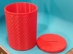 Money box in the cup holder