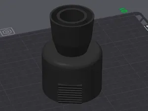 Ryobi Orbital Sander to RIDGID Vacuum hose adapter