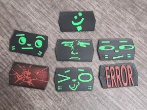 Kerfur Dummy 13 Face Plates Pack 3