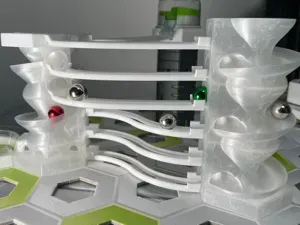 Zigzag Fall for Gravitrax v2 - Spiral Version