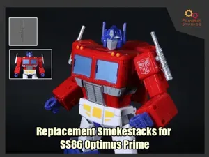 Smokestacks for Transformers SS86 Optimus Prime