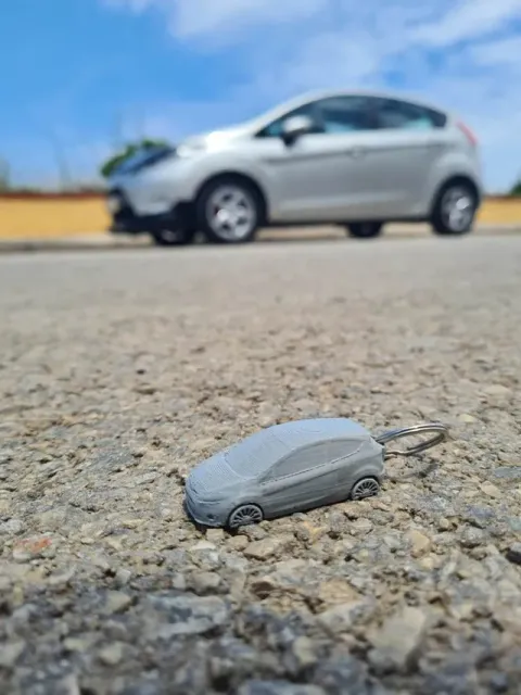 3D Ford Fiesta 2012 Keychain — Фото 3 из 6