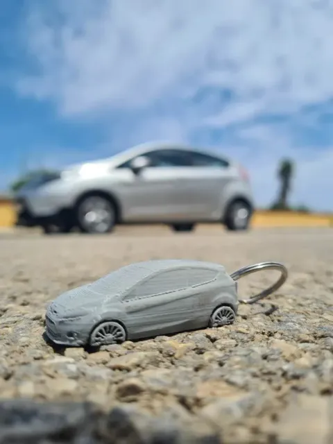 3D Ford Fiesta 2012 Keychain — Фото 4 из 6