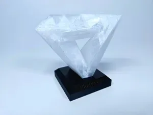 Penrose Impossible Triangle – Statue with Stand