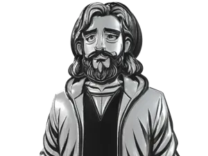 Bearded Gentleman Bust