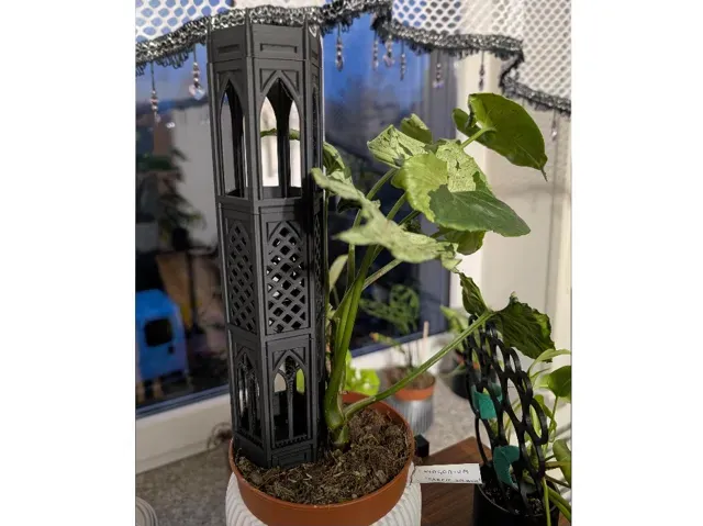 Modular Tower Support for Plant