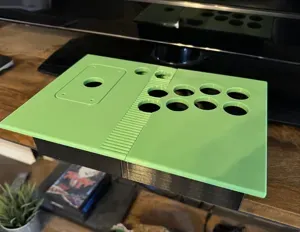 Arcade Joystick Box 8 Button Snap On Lid v2
