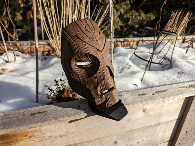 Skyrim Dragon Priest Wooden Mask — Фото 2 из 10