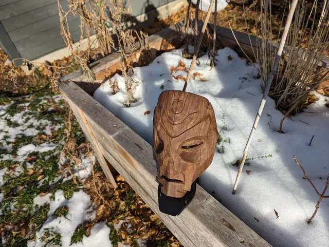 Skyrim Dragon Priest Wooden Mask — Фото 7 из 10
