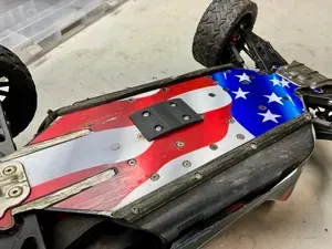 HD Middle Skid Plate for Arrma 6s Kraton / Typhon