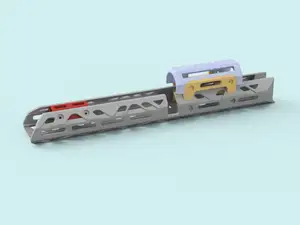 KPYK handguard CAD model