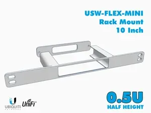 0.5U USW-FLEX-MINI 10 Inch Rack Mount