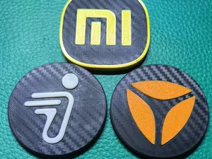 9号电动车LOGO冰箱贴