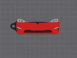 2025 Tesla Model S Keychain