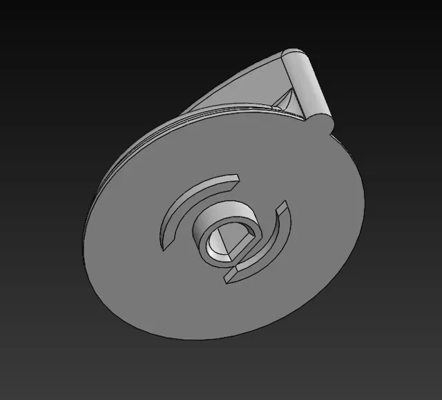 Dryer Start Knob Replacement part# WE01X2037 — Image 2 of 2