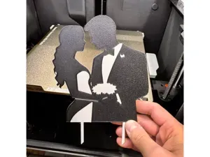 Wedding Cake Topper - Couple