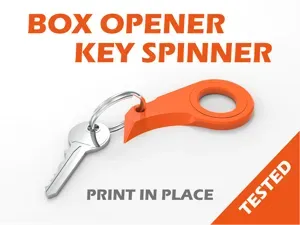 BOX OPENER/KEY SPINNER - (Tested)