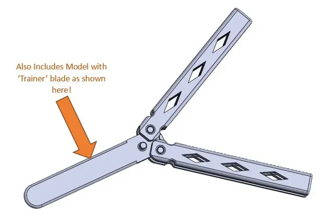 Butterfly/Balisong Collection-Print in Place! — Фото 8 из 9
