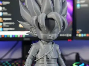 Goku Daima SSJ1 DragonBall 3D Model