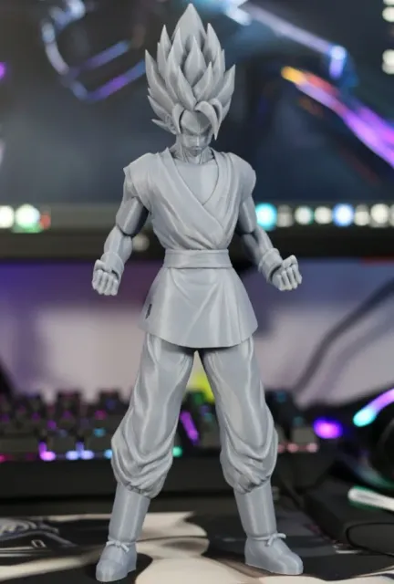 Goku Daima SSJ2 DragonBall 3D Model — Фото 2 из 4