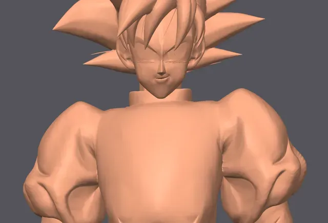 Grand Priest Goku DragonBall 3D Model — Фото 3 из 3