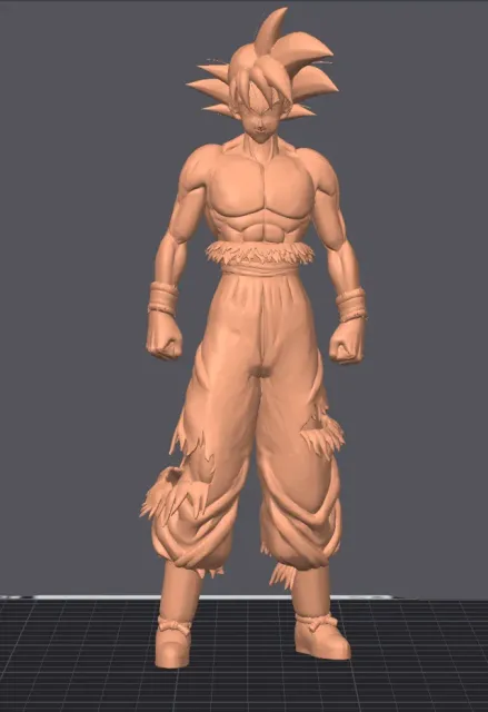Ultra Instinct Goku v2 DragonBall 3D Model — Фото 4 из 4