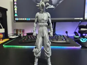 Ultra Instinct Goku v2 DragonBall 3D Model