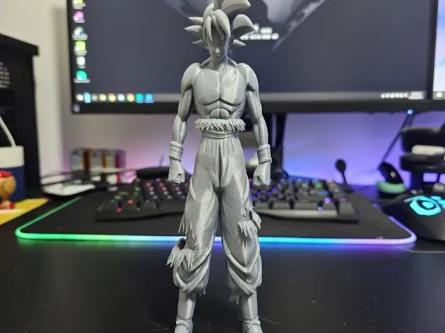 Ultra Instinct Goku v2 DragonBall 3D Model